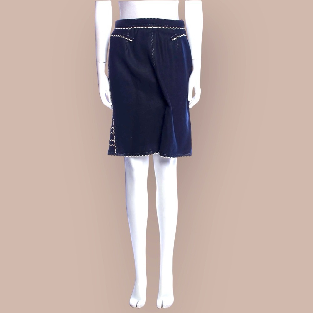 Louis Vuitton Embroiled Skirt Size 42 Us 10